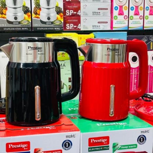 Prestige 2 Liter Electric Kettle | Fast Boil Stainless Steel (M- 3737)
