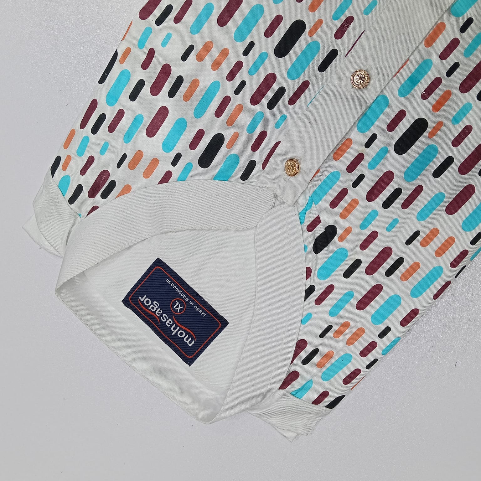 Colors Printed Stylish Semi Logn Panjabi