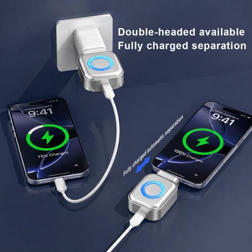 Type-C Auto Power Cutoff Charge Separator Protector Supports Up to 140W Charging